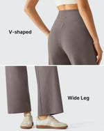 BareFeel High Stretch Ankle Wide Leg Yoga Pants