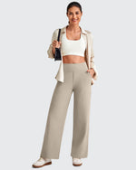 EverGoing High Waist Stretch Dressy Cropped Pants Regular - G4Free
