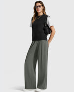 ShiftReady High Waisted Dressy Casual Trousers