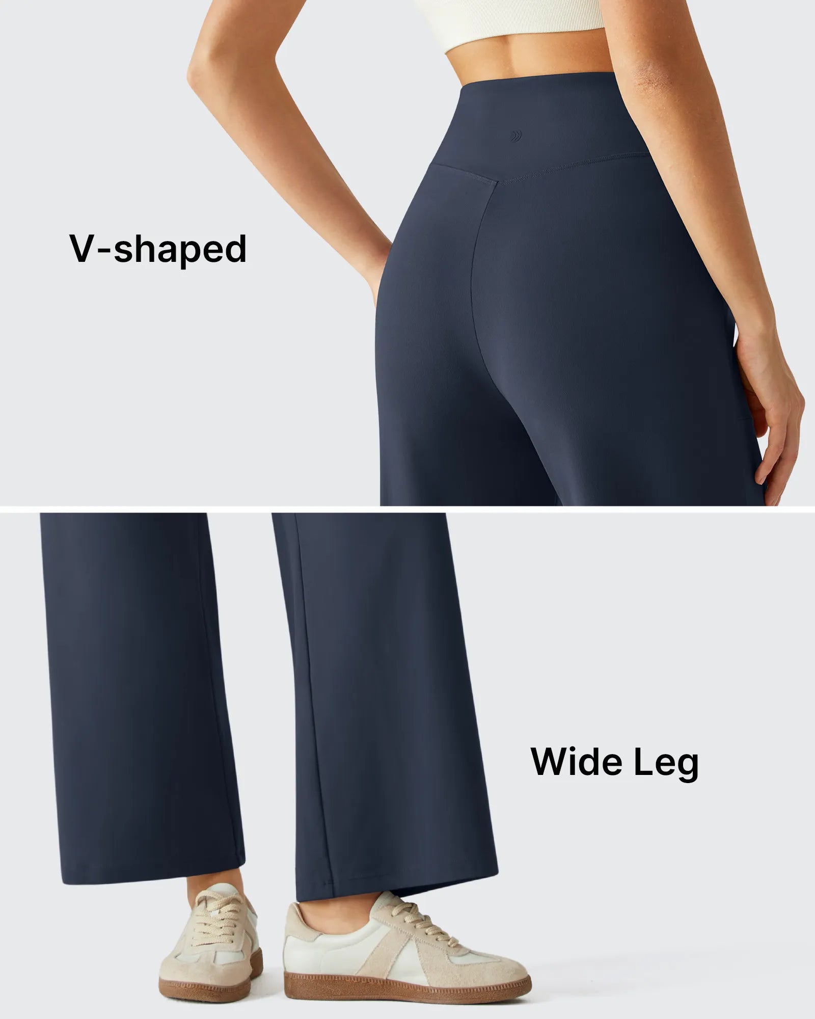 BareFeel High Stretch Ankle Wide Leg Yoga Pants