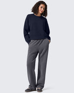 Smoofit Crewneck Pullover Loose Sweatshirts - G4Free
