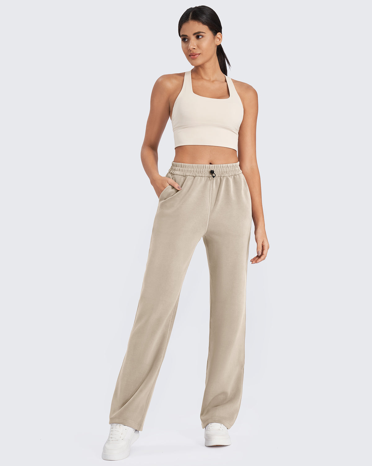 Smoofit Mid-Waist Wide Leg Sweatpants Tall