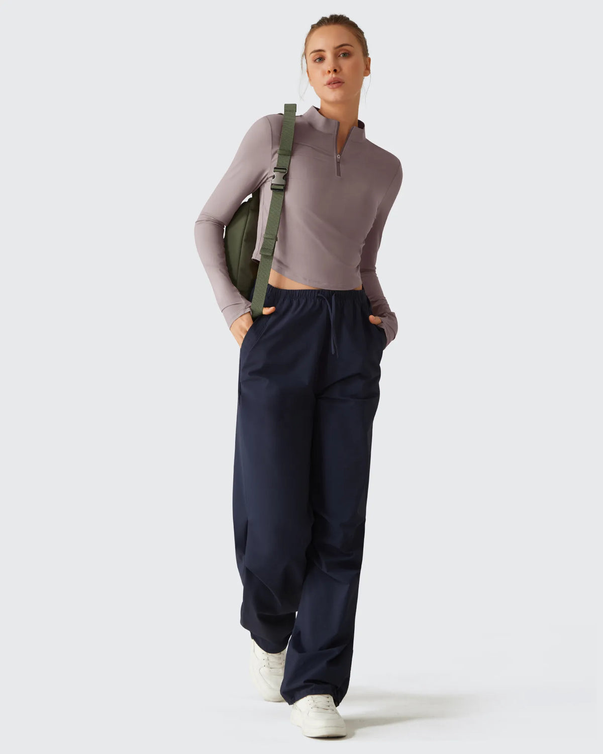 Lightbreeze UPF 50+ Sun Thumbholes Quater Zip Shirts
