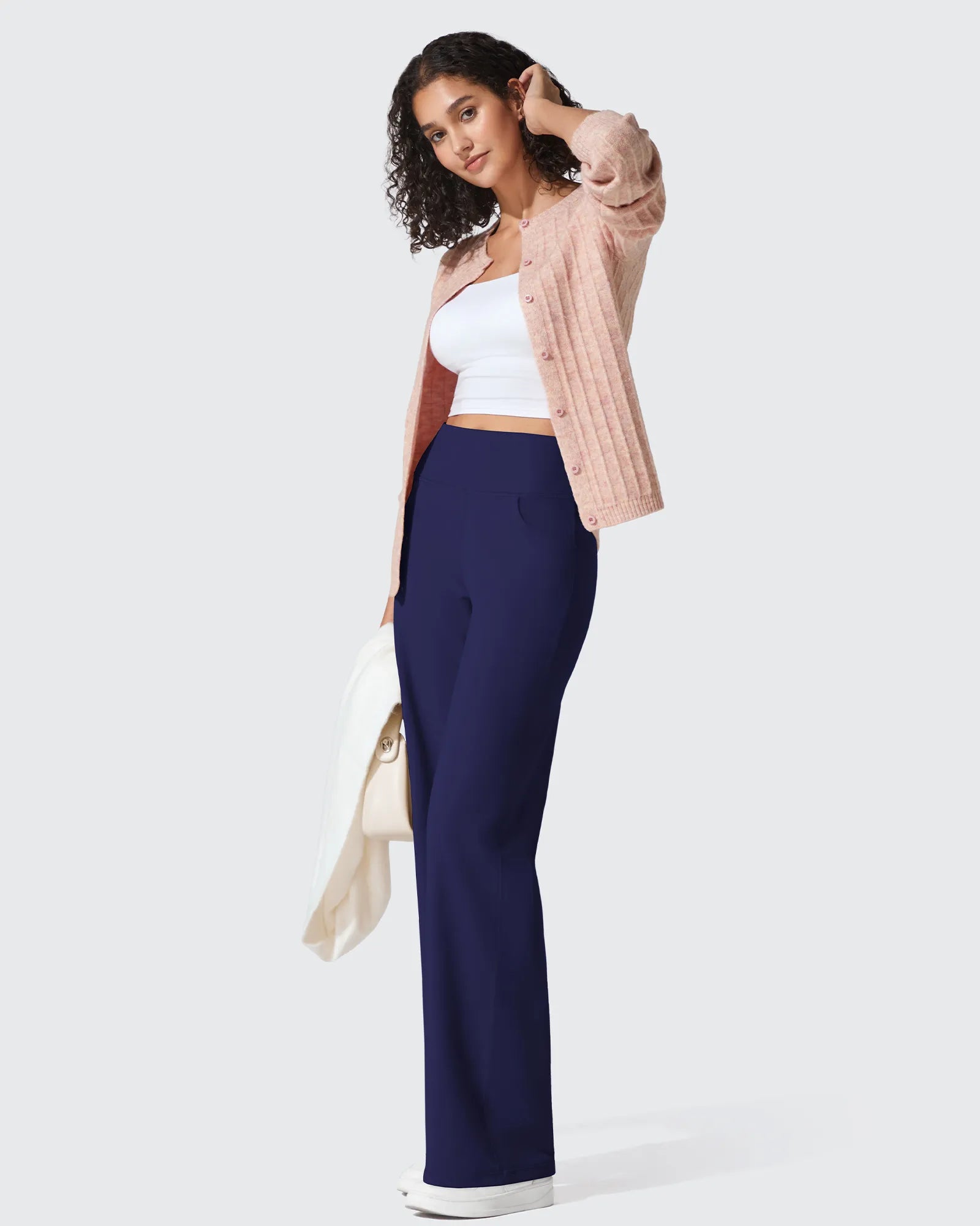BareFeel Seamless High-Waist Dressy Pants Tall - G4Free