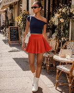 G4Free Chillwhisp 14" Pleated Tennis Skirt with Inner Shorts Pocket