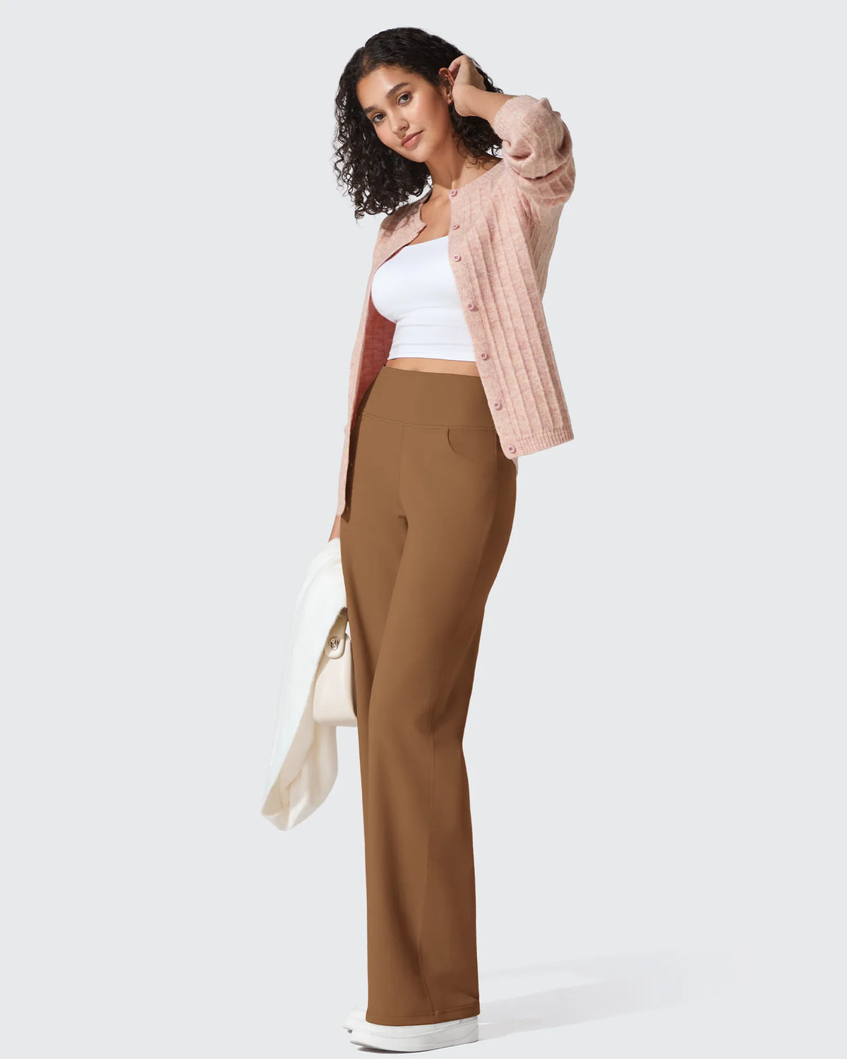 BareFeel Seamless High-Waist Dressy Pants Tall - G4Free