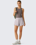 G4Free Slim Fit Racerback Ribbed Tank
