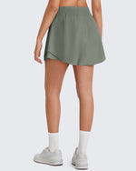G4Free Chillwhisp 2.5'' High Waist Running Shorts with Liner Pocket