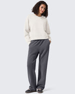 Smoofit Crewneck Pullover Loose Sweatshirts - G4Free