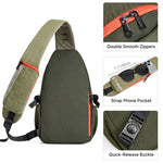 G4Free RFID Sling Bag – Small Crossbody Hiking Bag