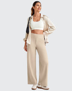 EverGoing High Waist Stretch Dressy Cropped Pants Regular - G4Free