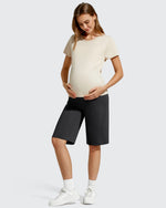 BareFeel Maternity Bermuda Wide Leg Shorts