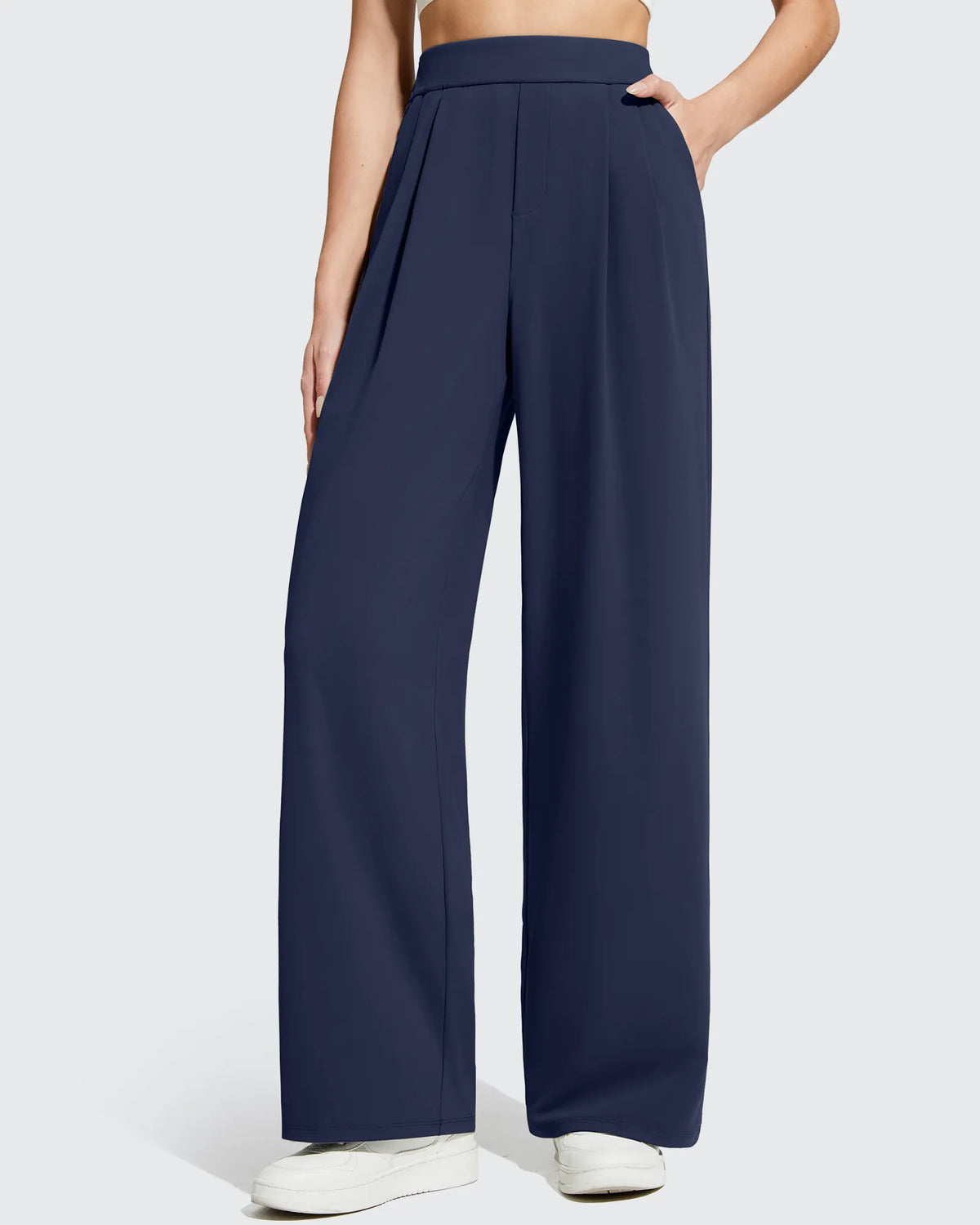ShiftReady High Waisted Dressy Casual Trousers