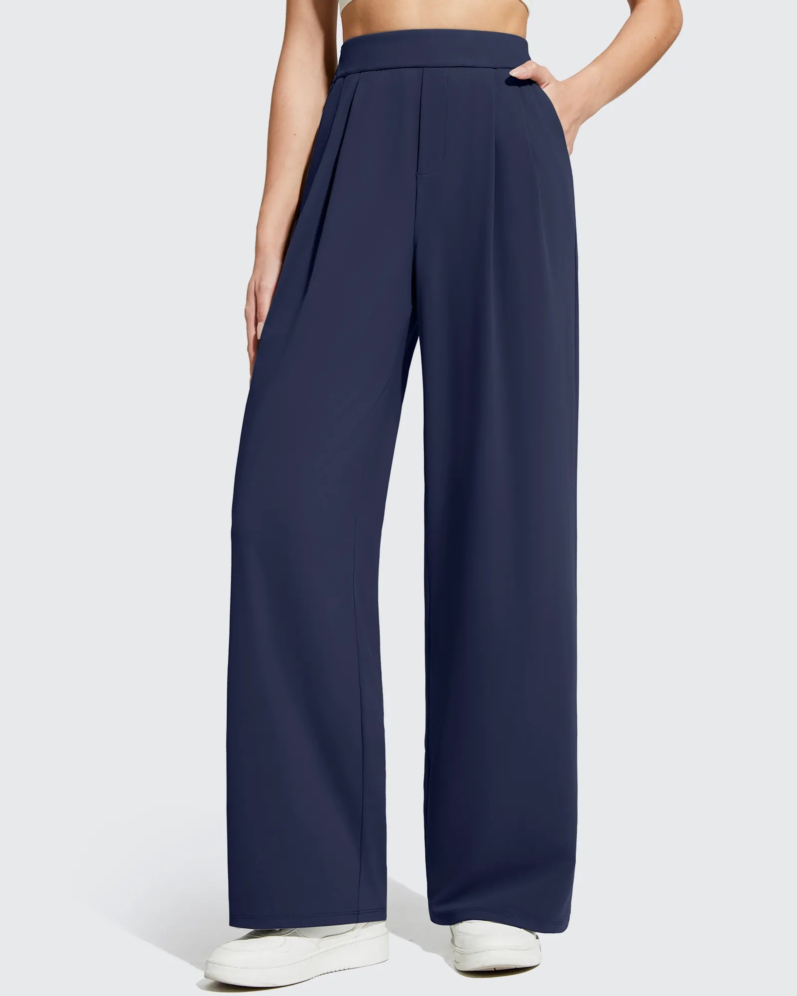 ShiftReady High Waisted Dressy Casual Trousers
