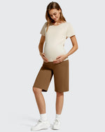 BareFeel Maternity Bermuda Wide Leg Shorts