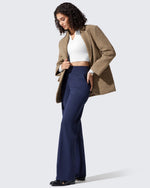 EverGoing Fleece Lined High-Waisted Dressy Pants - G4Free