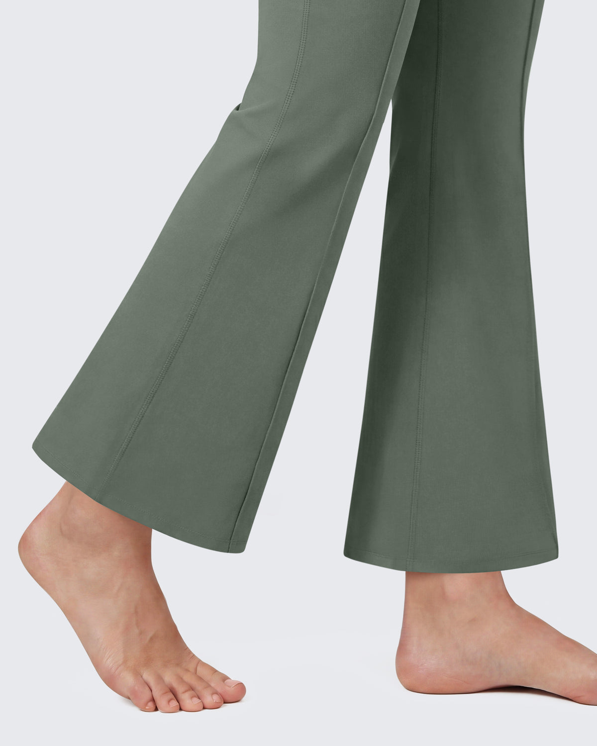 G4Free EverGoing Maternity Flare Leggings with Pockets – Over the Belly 25''