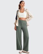 EverGoing High Waist Stretch Dressy Cropped Pants Regular - G4Free