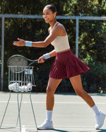 G4Free Chillwhisp 14" Pleated Tennis Skirt with Inner Shorts Pocket
