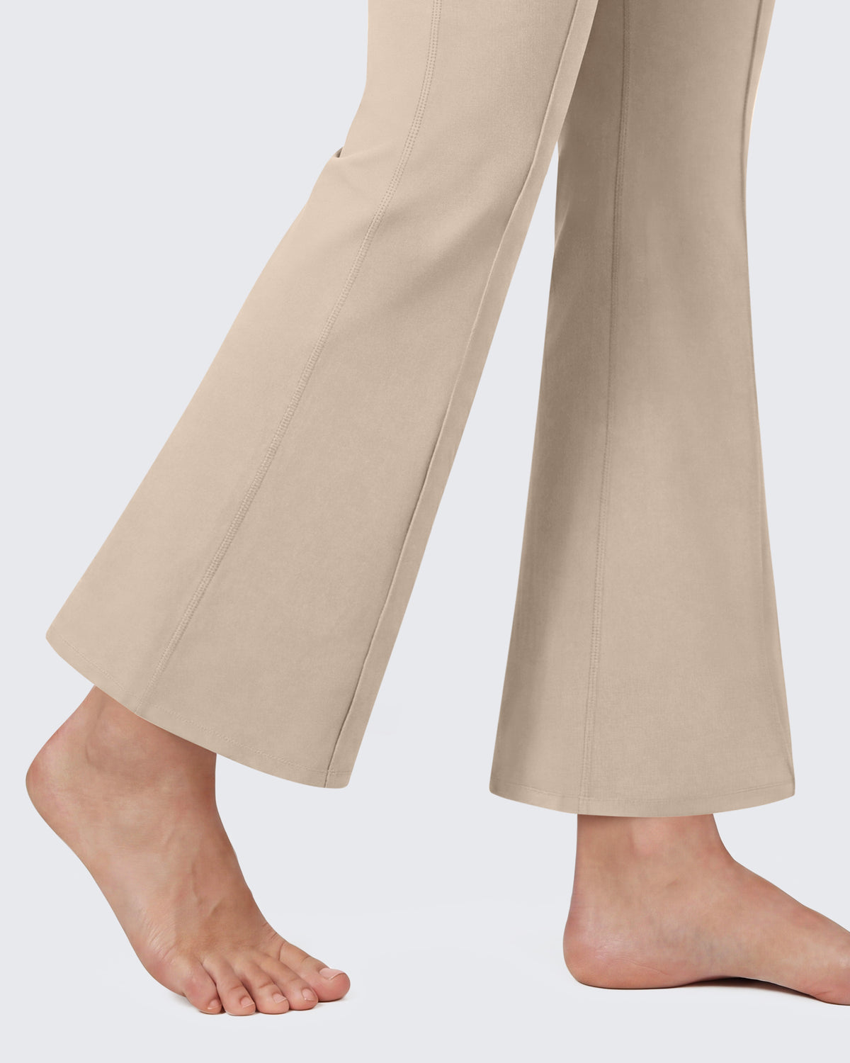 G4Free EverGoing Maternity Flare Leggings with Pockets – Over the Belly 25''