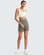 EverGoing High-Waist Burmuda Athletic Shorts 5'' - G4Free