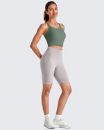 BareFeel Racerback Cropped Sports Bra - G4Free