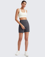 EverGoing High-Waist Burmuda Athletic Shorts 5'' - G4Free