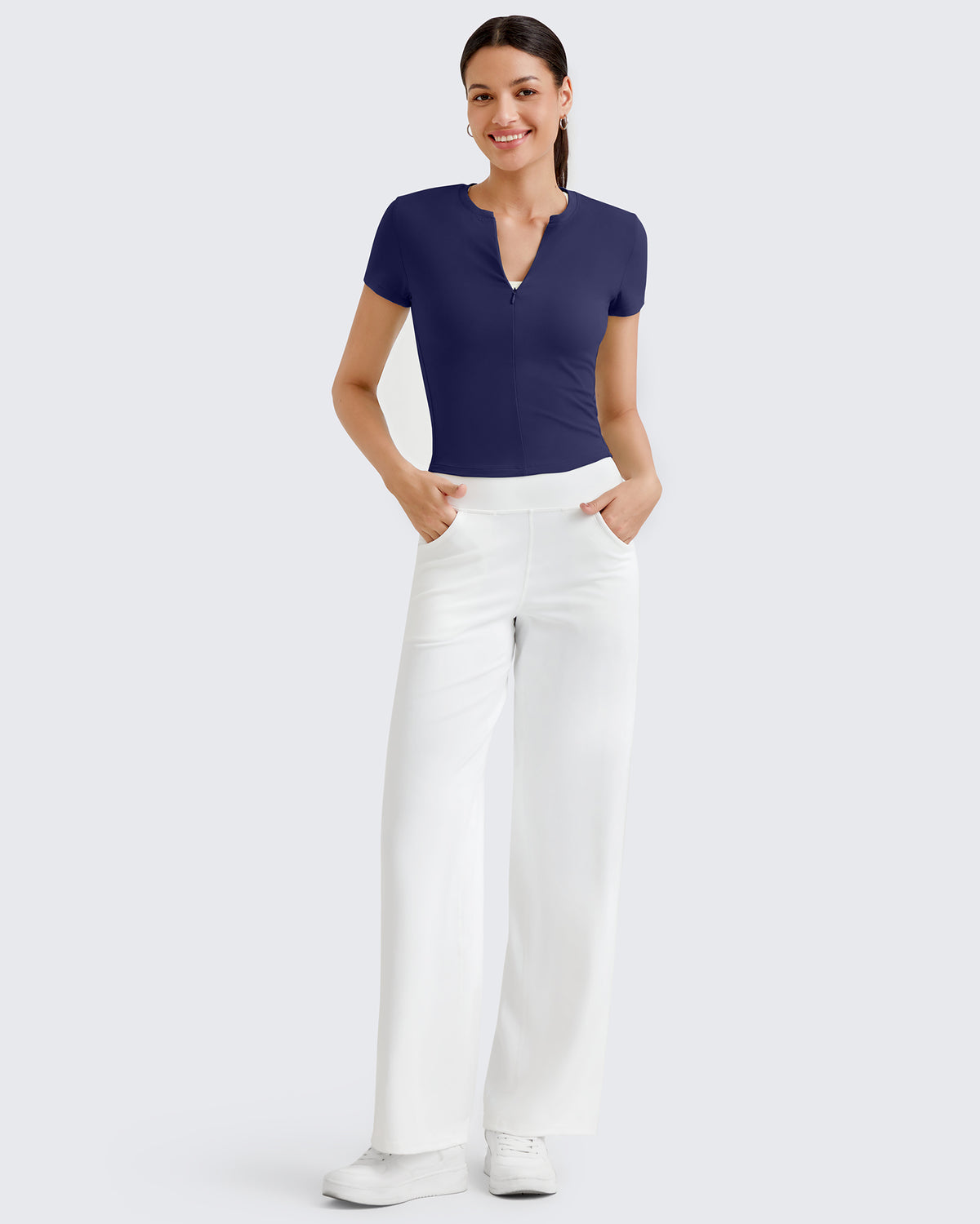 BareFeel Half Zip Slim Fit Athletic Shirts - G4Free