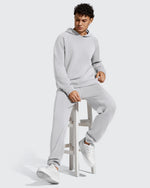 Smoofit Men's Fleece Lined Drawstring Thermal Joggers