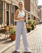 G4Free Chillwhisp Drawstring Wide Leg Pants