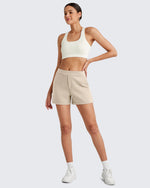 Smoofit High Waisted Sweat Shorts 4''