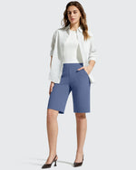 EverGoing Bermuda Pockets Knee Length Shorts 10"