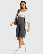 BareFeel Maternity Bermuda Wide Leg Shorts