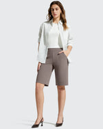 EverGoing Bermuda Pockets Knee Length Shorts 10"