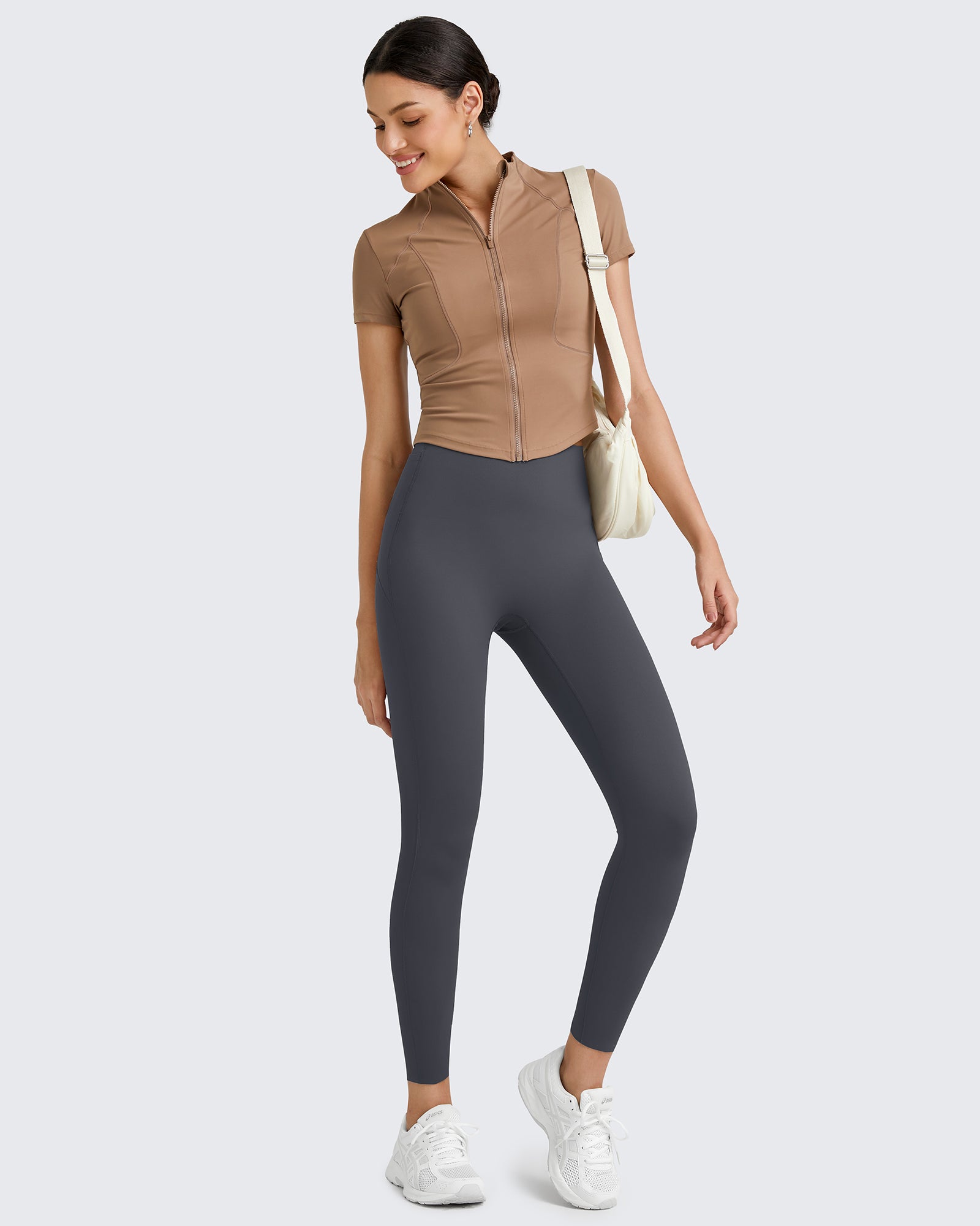 BareFeel Seamless Waistband Yoga Leggings - G4Free