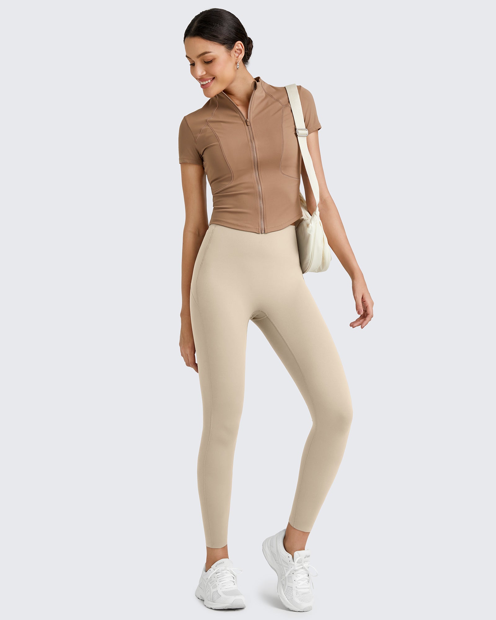 BareFeel Seamless Waistband Yoga Leggings - G4Free