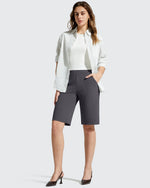 EverGoing Bermuda Pockets Knee Length Shorts 10"