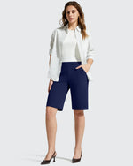 EverGoing Bermuda Pockets Knee Length Shorts 10"