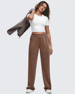 Smoofit Elastic-Waist Wide Leg Sweatpants Tall - G4Free