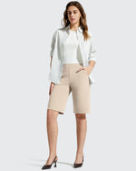 EverGoing Bermuda Pockets Knee Length Shorts 10"