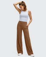 BareFeel High Stretch Wide Leg Yoga Pants