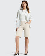 EverGoing Bermuda Pockets Knee Length Shorts 10"