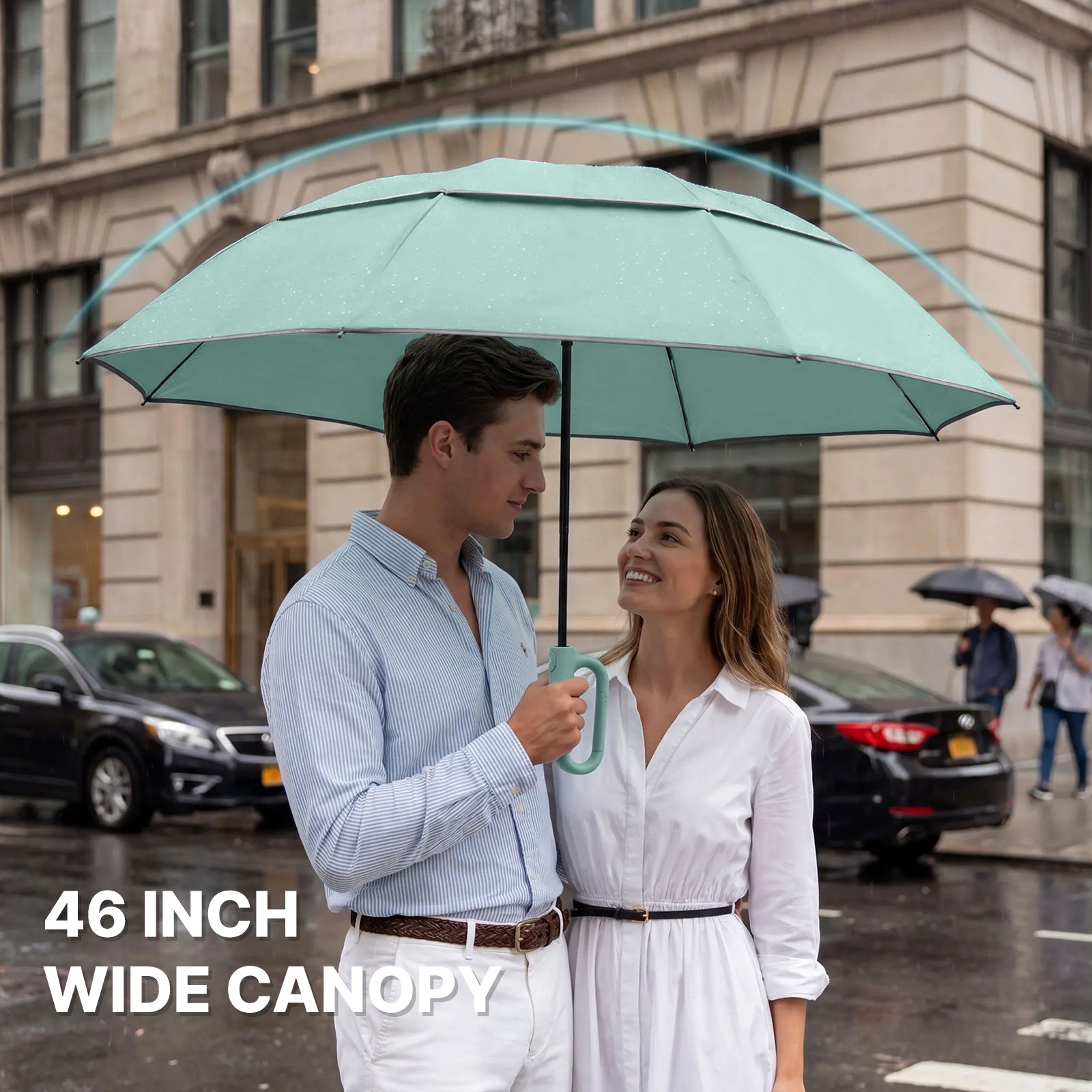 G4Free 46" Inverted Umbrella – Carabiner Handle