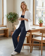 G4Free Chillwhisp Drawstring Wide Leg Pants