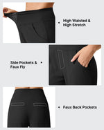 Ribbed Knit High Waist Wide Leg Yoga Pants