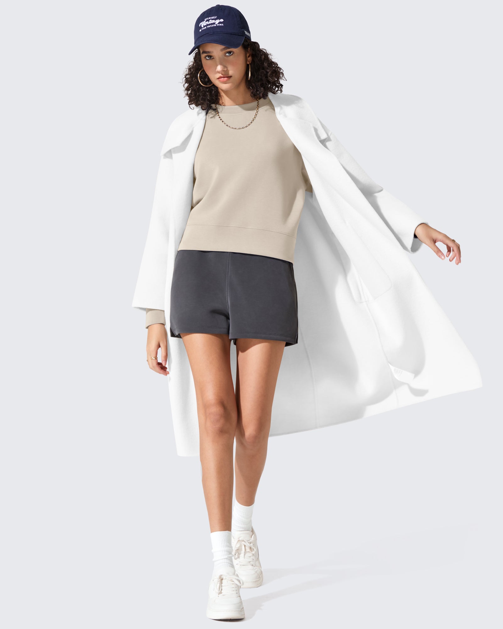 Smoofit Crewneck Pullover Loose Sweatshirts - G4Free