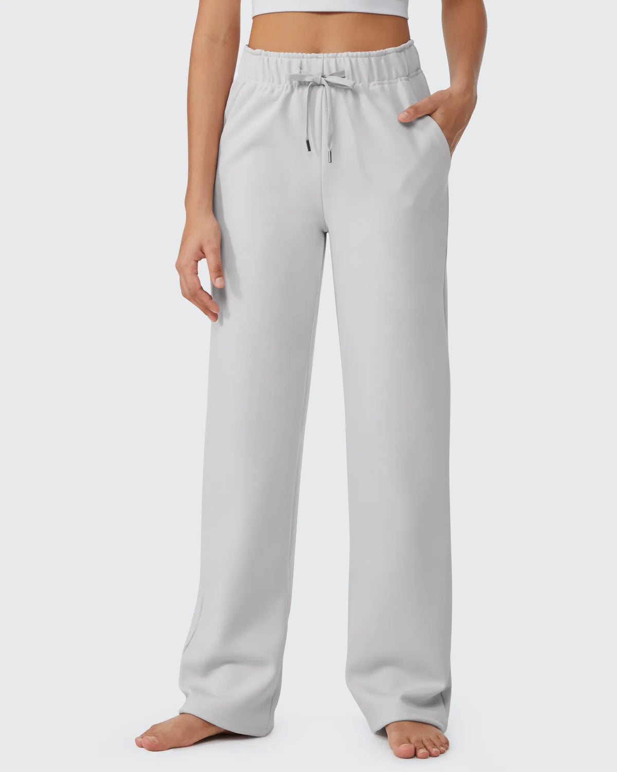 EverGoing Loose Fleece Lined Drawstring Casual Pants - G4Free