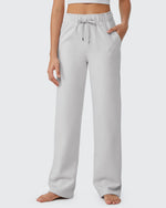 EverGoing Loose Fleece Lined Drawstring Casual Pants - G4Free