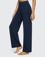 EverGoing Loose High-Waist Business Casual Pants 27'' - G4Free