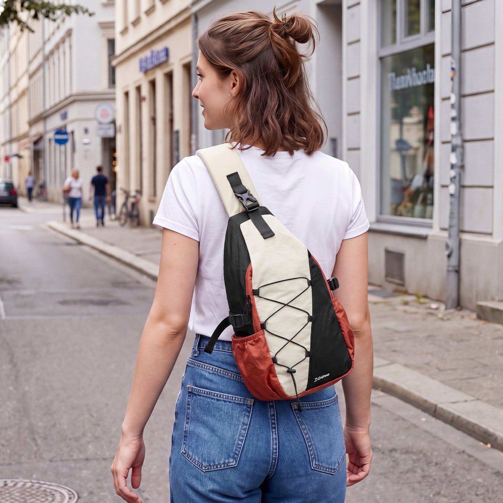 G4Free RFID Sling Bag – Small Crossbody Hiking Bag